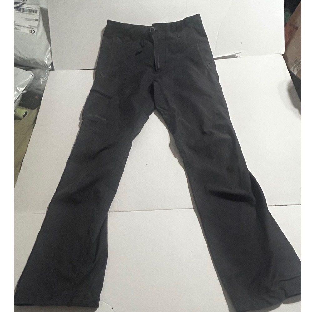 Patagonia Worn Wear Womens 28 Technical Hiking Pants Charcoal Grey Straight Leg